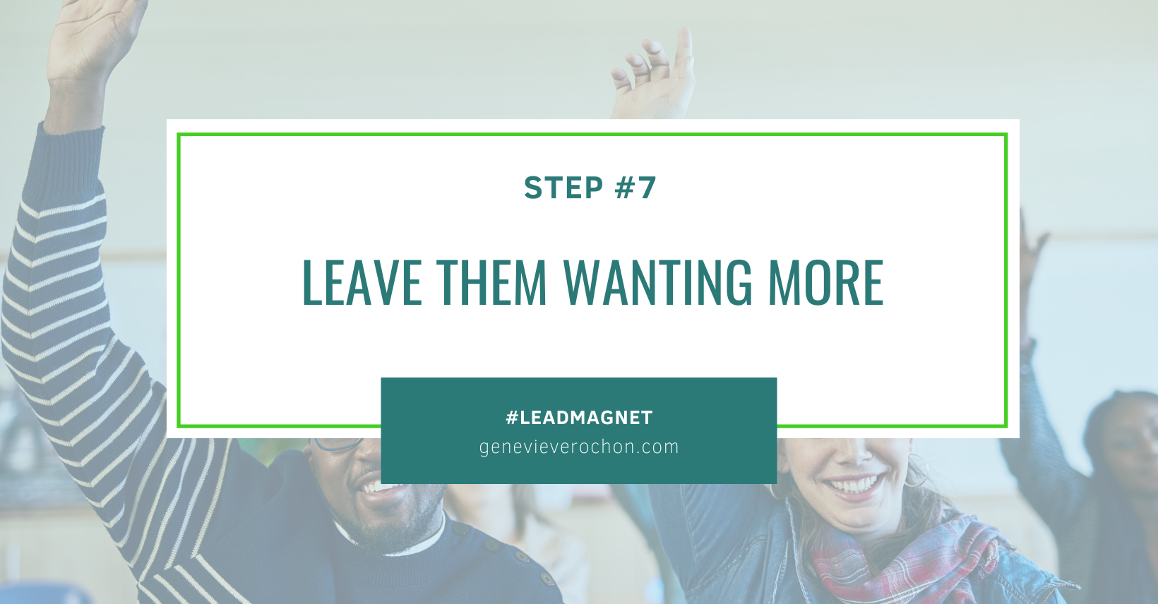 move your lead magnet from good to great