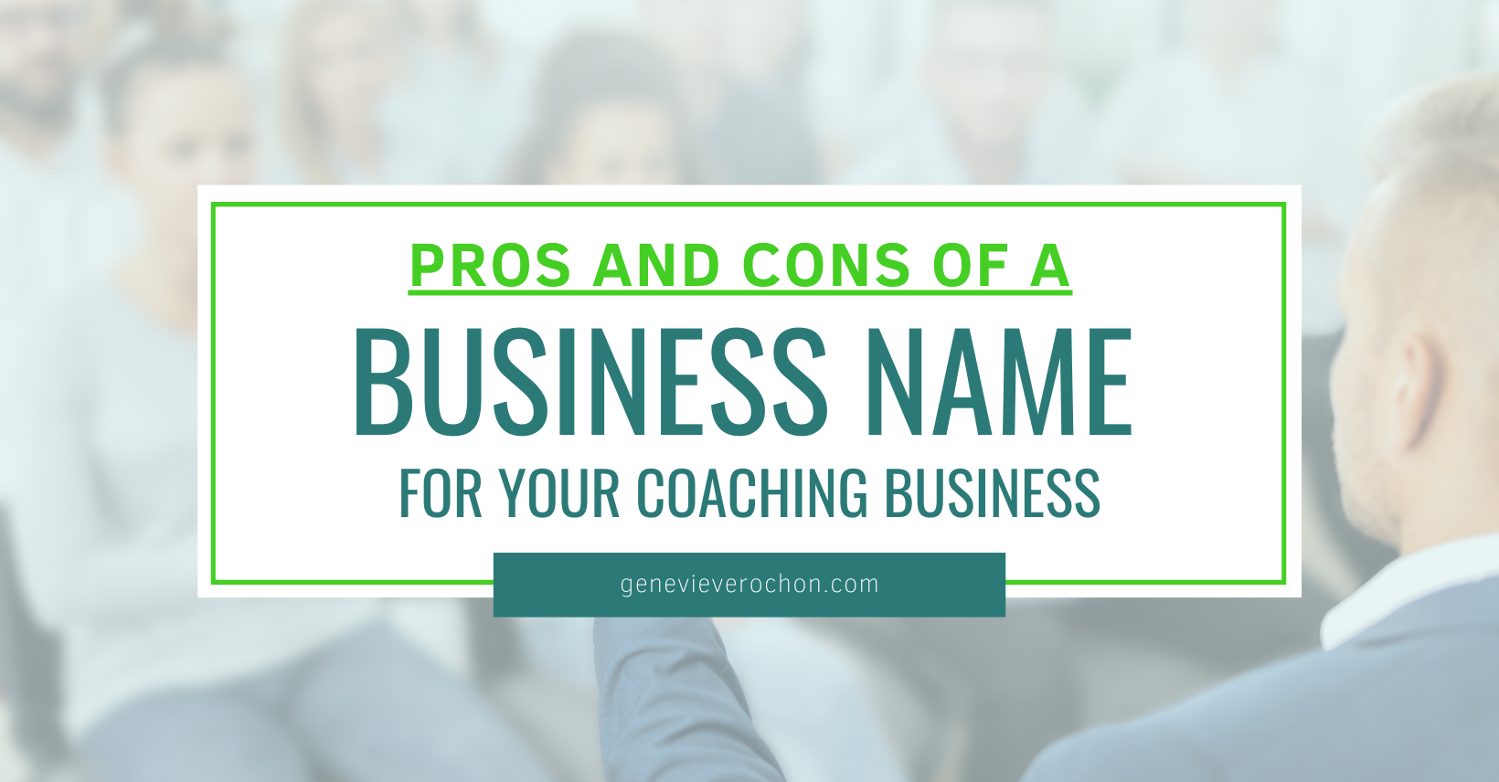 business name pros and cons